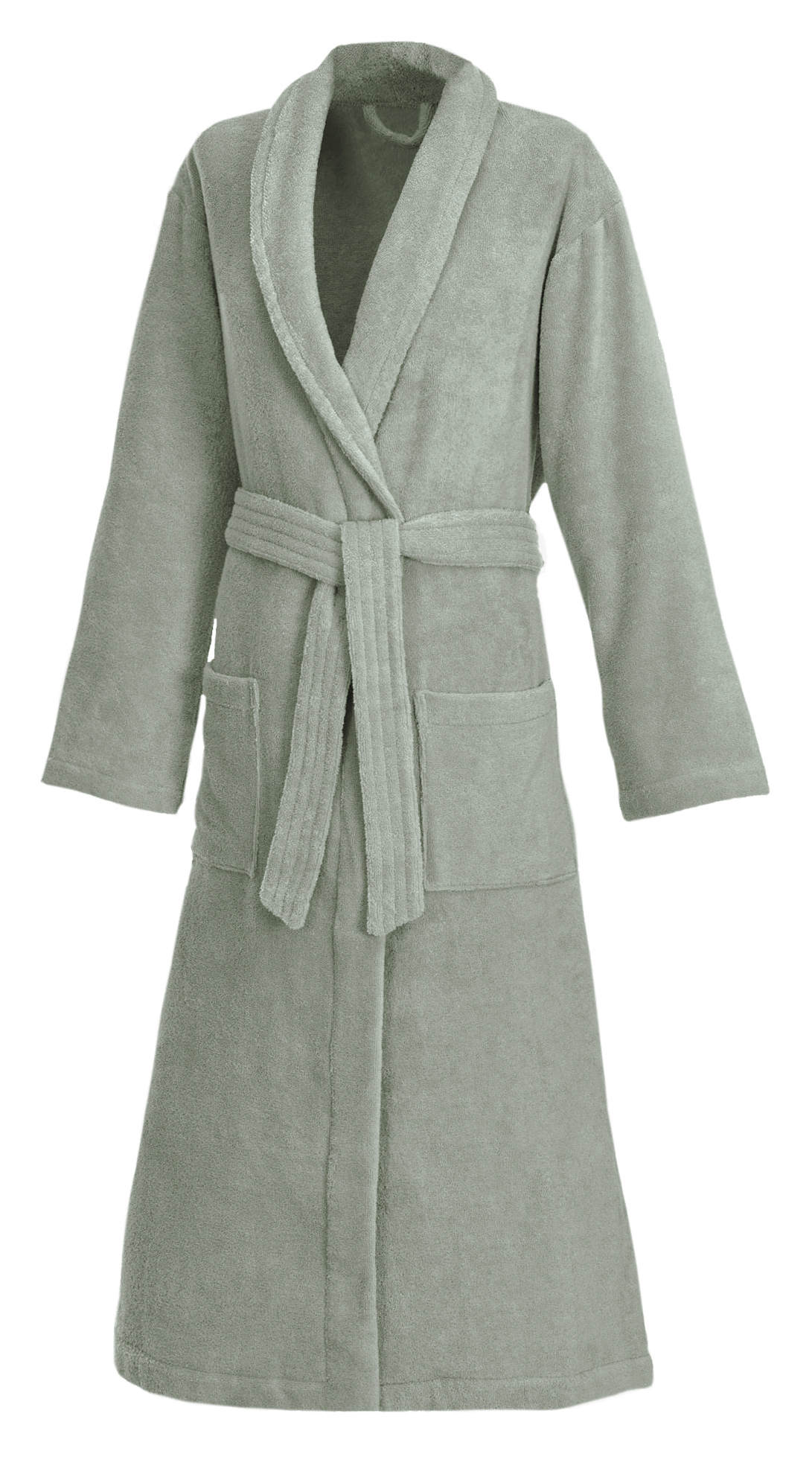 Weseta Bademantel Unisex DREAMFLOR urbangreen M EINZELSTÜCK