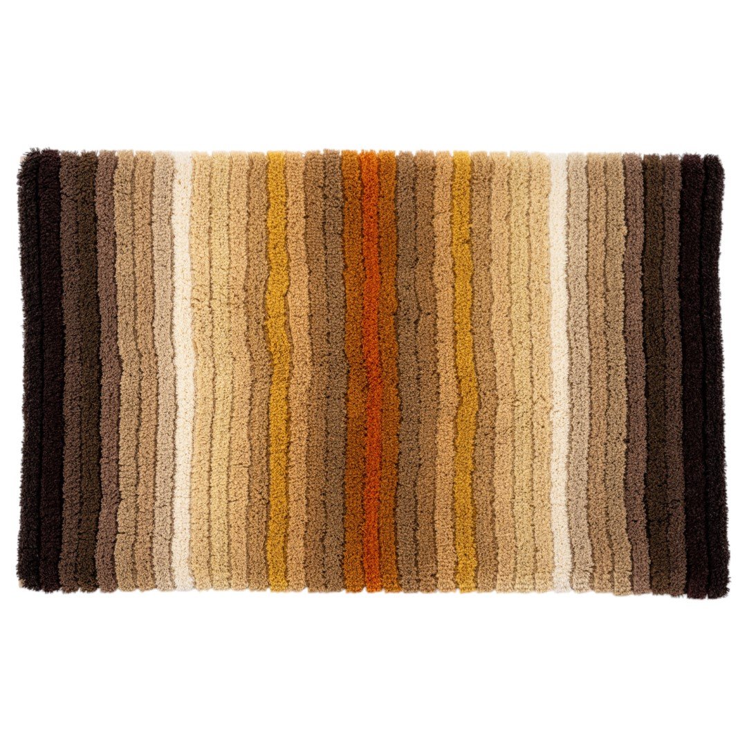 Abyss & Habidecor Badteppich Santa Cruz Caramel 60 x 100 cm
